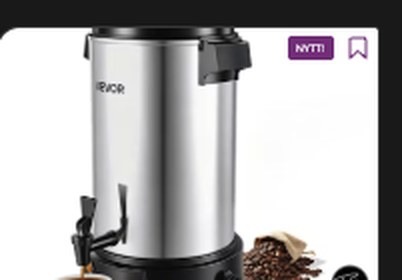 Profesjonell kaffetrakter, 6,3 liter