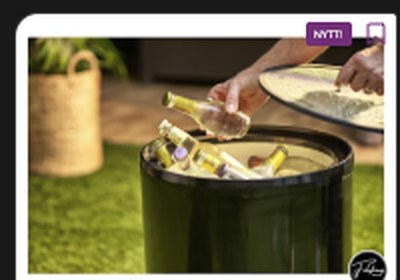 Partycooler – kjølebeholder på hjul